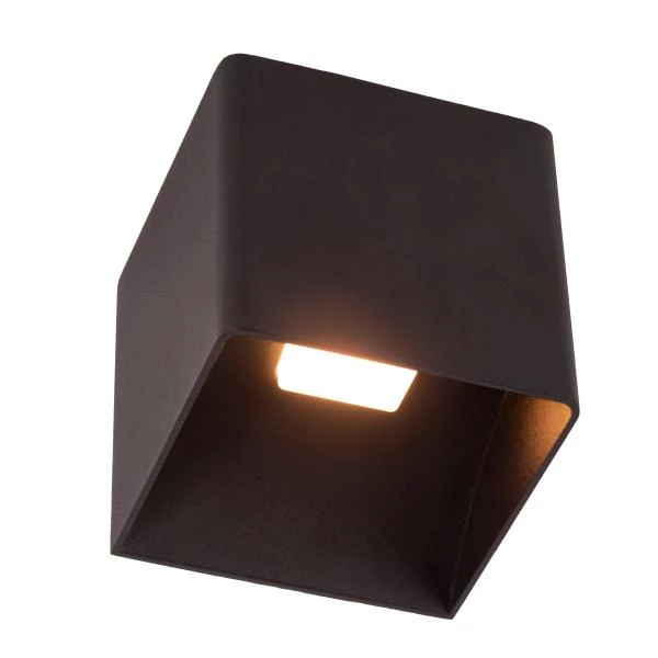 Lucide VERTIGO - wiederaufladbare Wandleuchte Innen/Außen - Akku/Batterie - LED Dim. - 1x6W 2700K - IP54 - Bewegungssensor - Magnetisch - Schwarz - detail 2